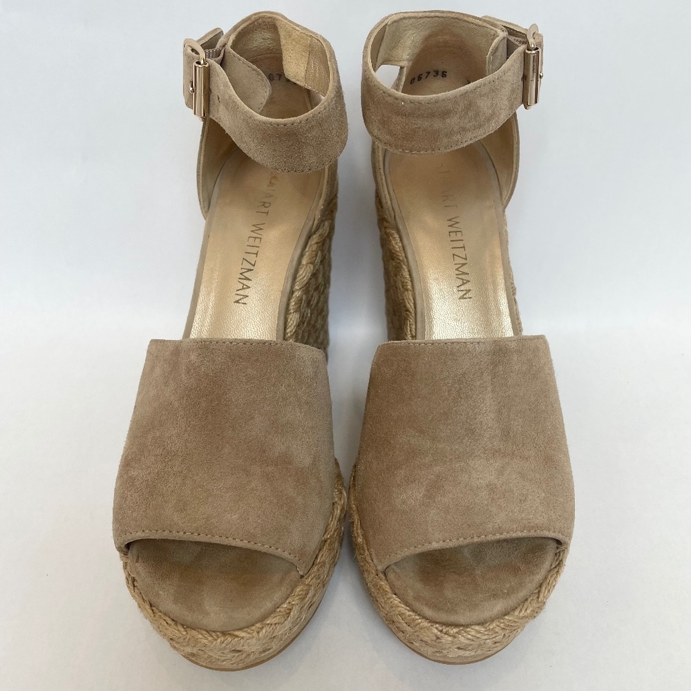Stuart Weitzman Soho Jute Wedge
